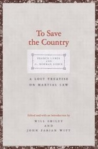 Enlarge image Cover: To Save the Country - Yale University Press