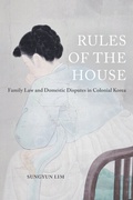 Cover: Rules of the House - University of California Press