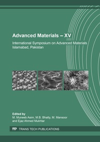 Enlarge image Cover: Advanced Materials - XV - Trans Tech Publications Ltd