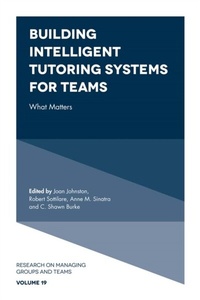 Abbildung von: Building Intelligent Tutoring Systems for Teams - Emerald Publishing Limited