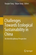 Cover: Challenges Towards Ecological Sustainability in China - Springer