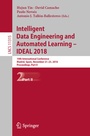 Cover: Intelligent Data Engineering and Automated Learning - IDEAL 2018 - Springer