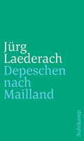 Cover: Depeschen nach Mailland - Suhrkamp