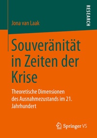 Abbildung von: Souveränität in Zeiten der Krise - Springer VS