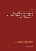 Cover: Immobilienvermietung zwischen &Uuml;berschusserzielung und Liebhaberei - Books on Demand
