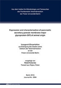 Abbildung von: Expression and characterization of pancreatic secretory granule membrane major glycoprotein GP2 of animal origin - Mensch & Buch