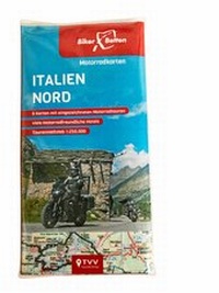 Abbildung von: Motorradkarten Set Italien Nord - TVV Touristik-Verlag GmbH
