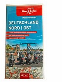 Abbildung von: Motorradkarten Set Deutschland Nord-Ost - TVV Touristik-Verlag GmbH