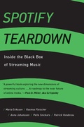 Cover: Spotify Teardown - MIT Press