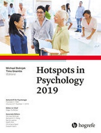 Bild: Hotspots in Psychology 2019 - Hogrefe Publishing