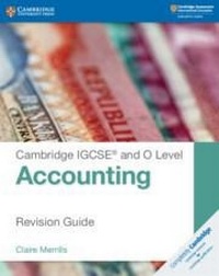 Abbildung von: Cambridge IGCSE (R) and O Level Accounting Revision Guide - Cambridge University Press