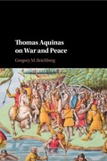 Cover: Thomas Aquinas on War and Peace - Cambridge University Press