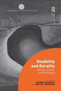 Enlarge image Cover: Disability and Rurality - Routledge