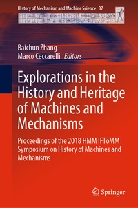 Abbildung von: Explorations in the History and Heritage of Machines and Mechanisms - Springer