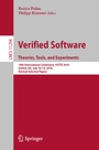 Cover: Verified Software. Theories, Tools, and Experiments - Springer
