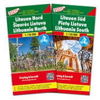 Abbildung von: Litauen, Autokarten Set 1:150.000 - Freytag-Berndt und ARTARIA