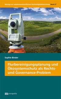 Abbildung von: Flurbereinigungsplanung und Ökosystemschutz als Rechts- und Governance-Problem - Metropolis