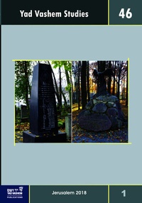 Abbildung von: Yad Vashem Studies 46.1 - Wallstein