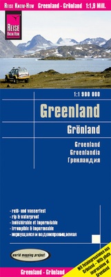Abbildung von: Reise Know-How Landkarte Grönland / Greenland (1:1.900.000) - Reise Know-How Verlag Peter Rump GmbH