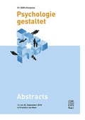 Cover: 51. Kongress der Deutschen Gesellschaft f&uuml;r Psychologie - Pabst Science Publishers