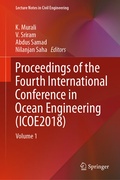 Cover: Proceedings of the Fourth International Conference in Ocean Engineering (ICOE2018) - Springer