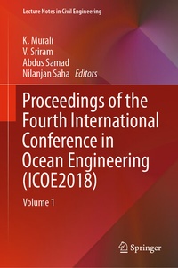 Abbildung von: Proceedings of the Fourth International Conference in Ocean Engineering (ICOE2018) - Springer