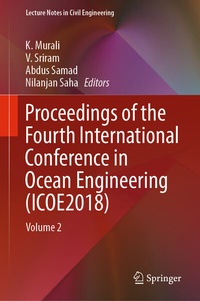 Abbildung von: Proceedings of the Fourth International Conference in Ocean Engineering (ICOE2018) - Springer