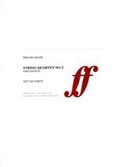 Cover: String Quartet No.2 - Faber Music Ltd