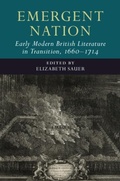 Cover: Emergent Nation: Early Modern British Literature in Transition, 1660-1714: Volume 3 - Cambridge University Press