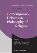 Cover: Contemporary Debates in Philosophy of Religion - Wiley