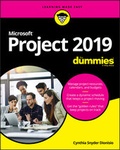Cover: Microsoft Project 2019 For Dummies - Wiley