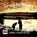 Cover: Grace Williams Says It Loud - W F Howes Ltd