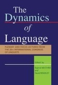 Cover: The Dynamics of Language - University of Cape Town Press