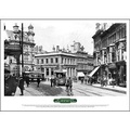 Cover: Lost Tramways of Wales Poster: Commercial Street, Newport - Graffeg Limited