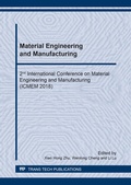 Cover: Material Engineering and Manufacturing - Trans Tech Publications Ltd