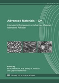 Cover: Advanced Materials ? XV - Trans Tech Publications Ltd