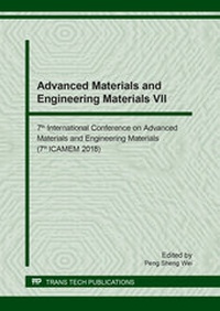 Enlarge image Cover: Advanced Materials and Engineering Materials VII - Trans Tech Publications Ltd