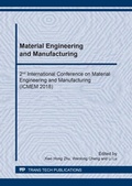 Cover: Material Engineering and Manufacturing - Trans Tech Publications Ltd