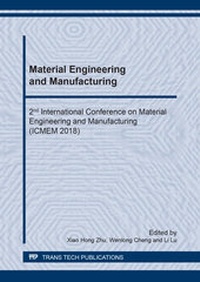 Enlarge image Cover: Material Engineering and Manufacturing - Trans Tech Publications Ltd