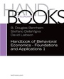 Cover: Handbook of Behavioral Economics - Foundations and Applications 1 - Elsevier