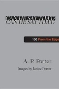 Cover: Can He Say That? - Porter Publishing