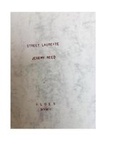 Cover: Street Laureate - Aloes Books