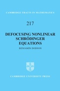 Cover: Defocusing Nonlinear Schroedinger Equations - Cambridge University Press
