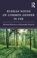 Cover: Russian Nouns of Common Gender in Use - Routledge