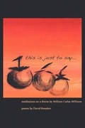Cover: This is Just to Say - VIRTUAL ARTISTS COLLECTIVE