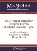 Cover: Multilinear Singular Integral Forms of Christ-Journe Type - American Mathematical Society