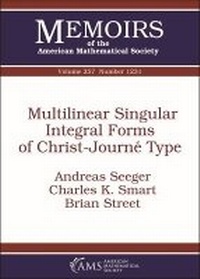 Enlarge image Cover: Multilinear Singular Integral Forms of Christ-Journe Type - American Mathematical Society