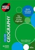 Cover: Need to Know: Higher Geography - Hodder Gibson