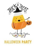 Cover: Trick or Treat Halloween Party Holiday Planner - Createspace Independent Publishing Platform