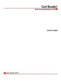 Enlarge image Cover: Get Ready! For Standardized Tests : Grade 3 - McGraw-Hill Professional